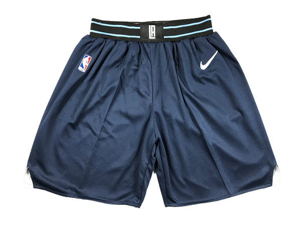 NBA 城市版球褲 洛杉磯快艇隊 深藍色