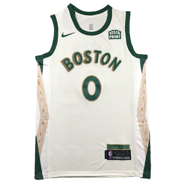NBA 城市版球衣 波士頓塞䫛提克隊  TATUM 白色