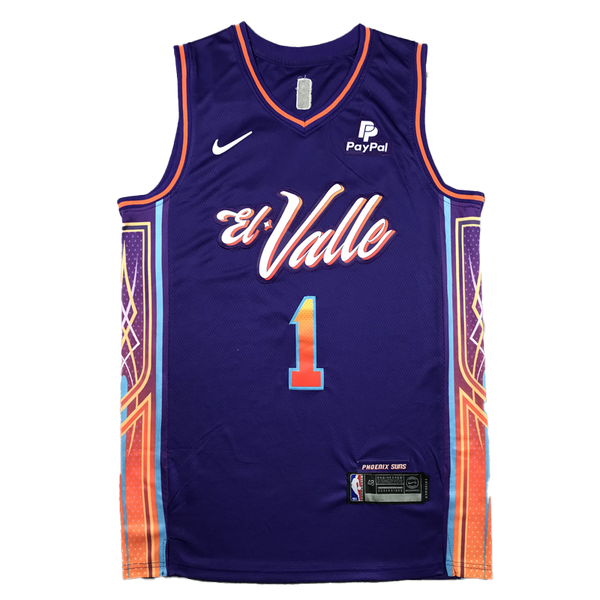 NBA 城市版球衣 鳯凰城太陽隊  BOOKER 紫色